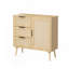 Commode en rotin