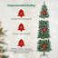 Crayon, arbre de Noël, illuminé-729455208