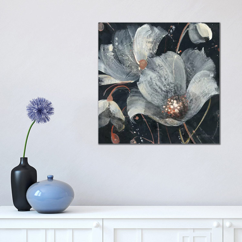Translucent Poppies by Albena Hristova - Wrapped Canvas Painting, 45.72 cm H x 45.72 cm W