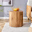Petite table basse cylindrique, table de salon