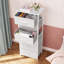 Commode pour femme 6 tiroirs Annyka, blanc-199589631