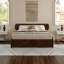 Lit plateforme en bois massif avec lit gigogne assorti Ause-1450992460-1450992449