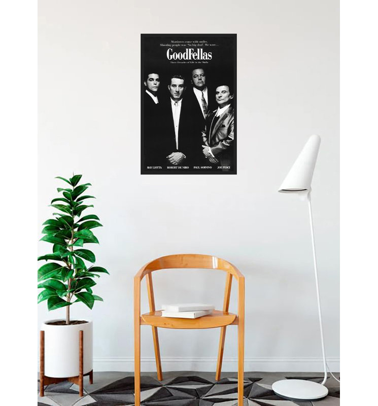 " GoodFellas Black And White Movie "