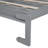 Queen Size Bed In Gray - Versatile And Functional Size, Transform Your Living Space
