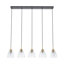 Luminaire suspendu pour cuisine 5 lumières