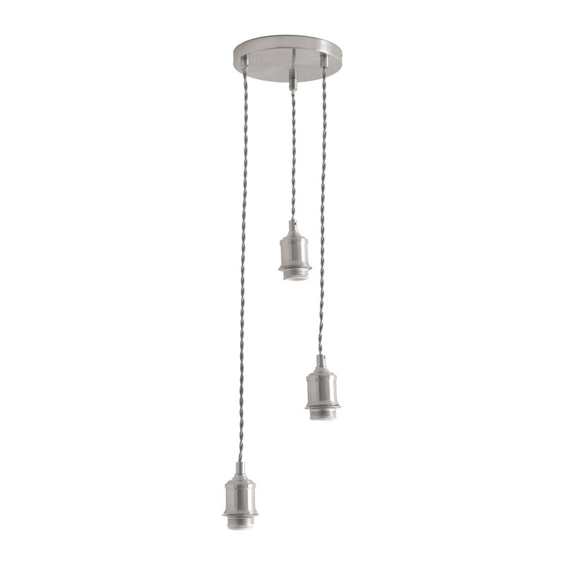 3 - Light Pendant, Chrome