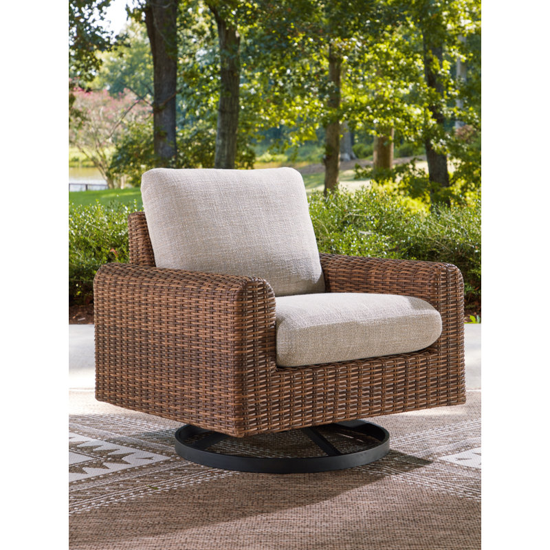 Chaise longue pivotante avec coussin Angel Island