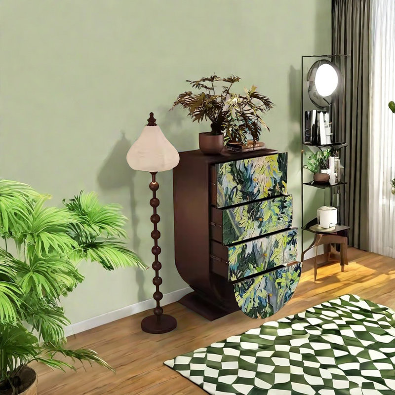 Elegant Wide Top Storage Cabinet
