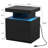 Brenard Manufactured Wood Nightstand with Wireless Charging Station, LED Light and 2 Drawers-68618931