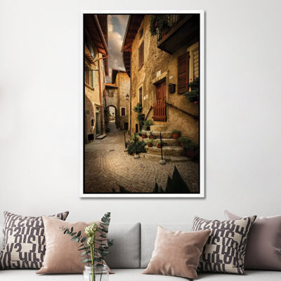 Tremosine II, Lombardy, Italy by Enzo Romano - Print on Canvas