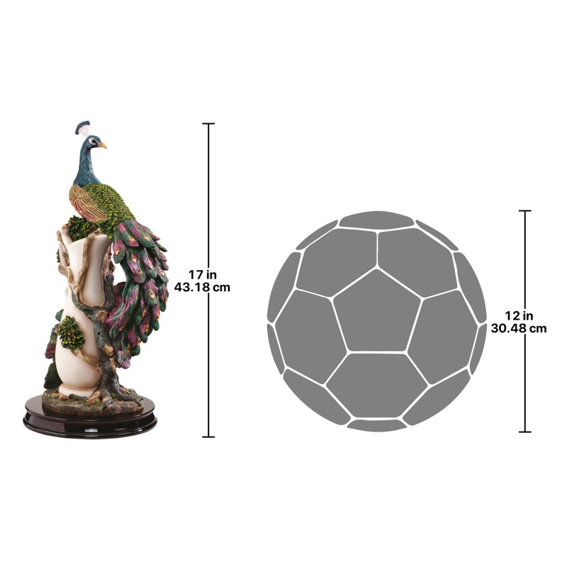 Peacock Sculpture
