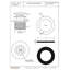 Bonde de baignoire à bouts nus 1-3 / 8 "NPSM - Filetage fin-39971947