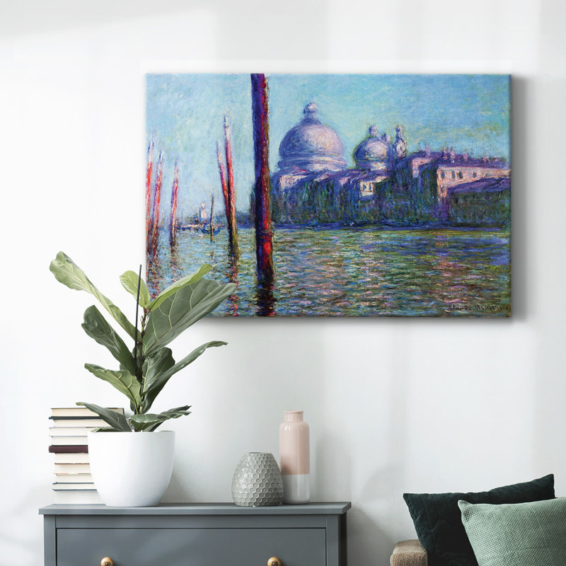 The Grand Canal in Venice, 1908  03-Gallery Wrapped Canvas, 12" H x 18" W