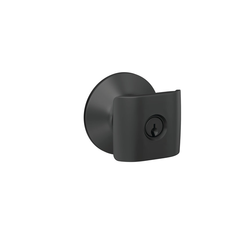 Complete Entry Knob Set with Deadbolt, Matte Black