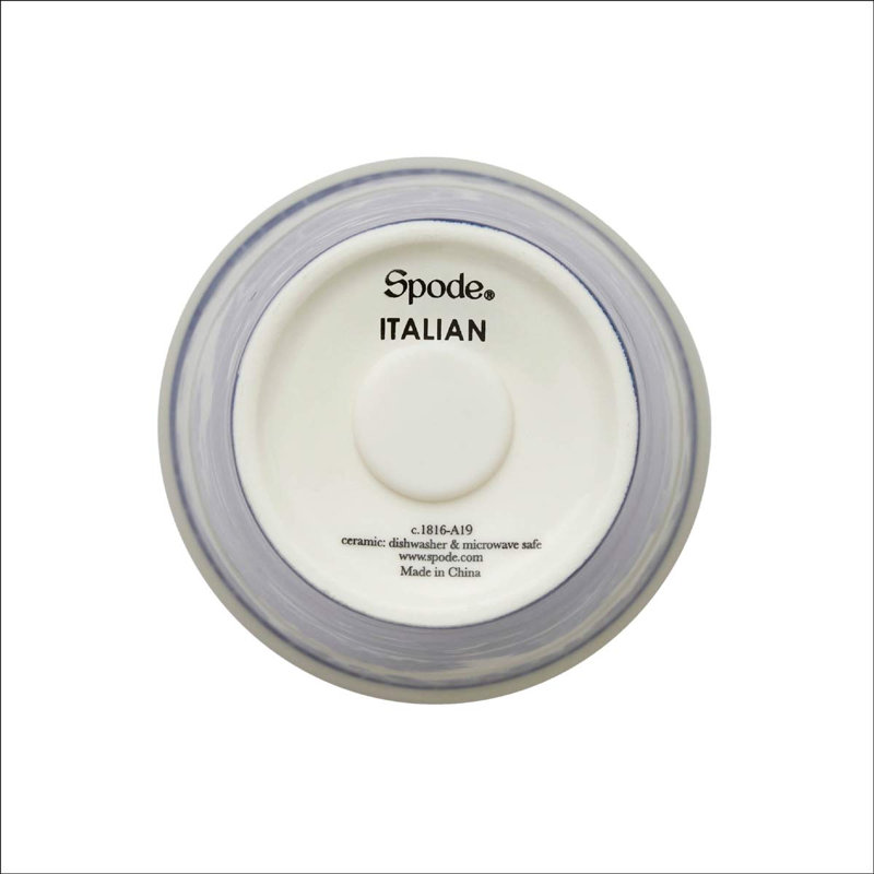 Spode Blue Italian Travel Mug 8Oz