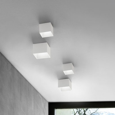 Darma 1 - Light 2.75" Simple Square LED Flush Mount