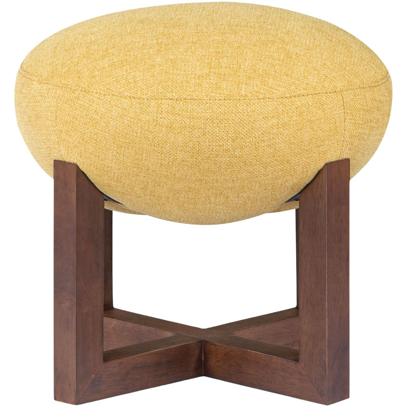 Marfa MARF-002 18"H X 18"W X 18"D Ottoman, Yellow
