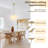 Mid Century Pendant Lamp Gold Nordic