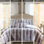 Édredon en fausse fourrure double / grand - gris, taie d'oreiller décorative chaude-118640618-118640617