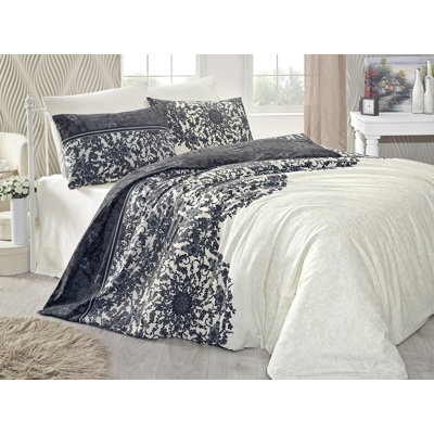 Toile Duvet Cover Set with Pillowcases