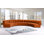 Canapé modulaire en velours Infinity