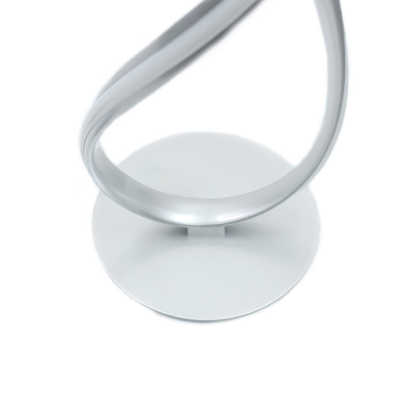 Lampe sur pied DEL Ainhoa - Chrome satiné, Silver