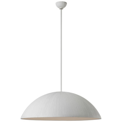 Kelly Wearstler Utopia Sculpted Pendant with White Glass