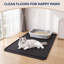 Tapis de litière en silicone de qualité alimentaire - Bac à litière pour chat imperméable et résistant à l'usure avec base antidérapante, doux pour les pattes, pour garder votre maison bien rangée-134546857