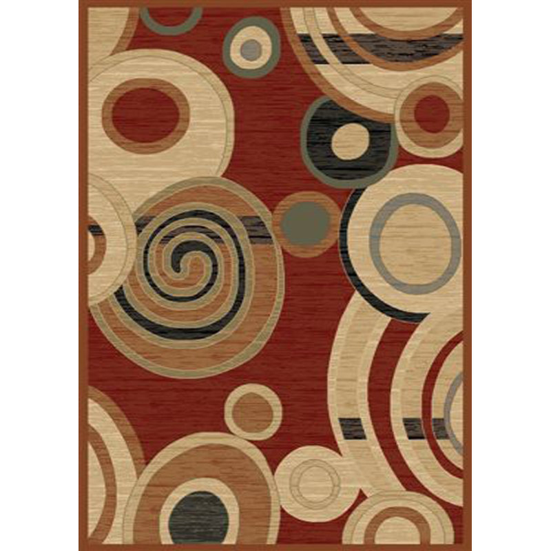 City Abstract Indoor Rug, Rectangle 5' x 8'