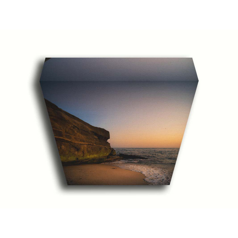 La Jolla Cove Sunset par Kelly Wade. Estampe numérique, H 30 po x l 45 po x P 1,5 po, Toile tendue