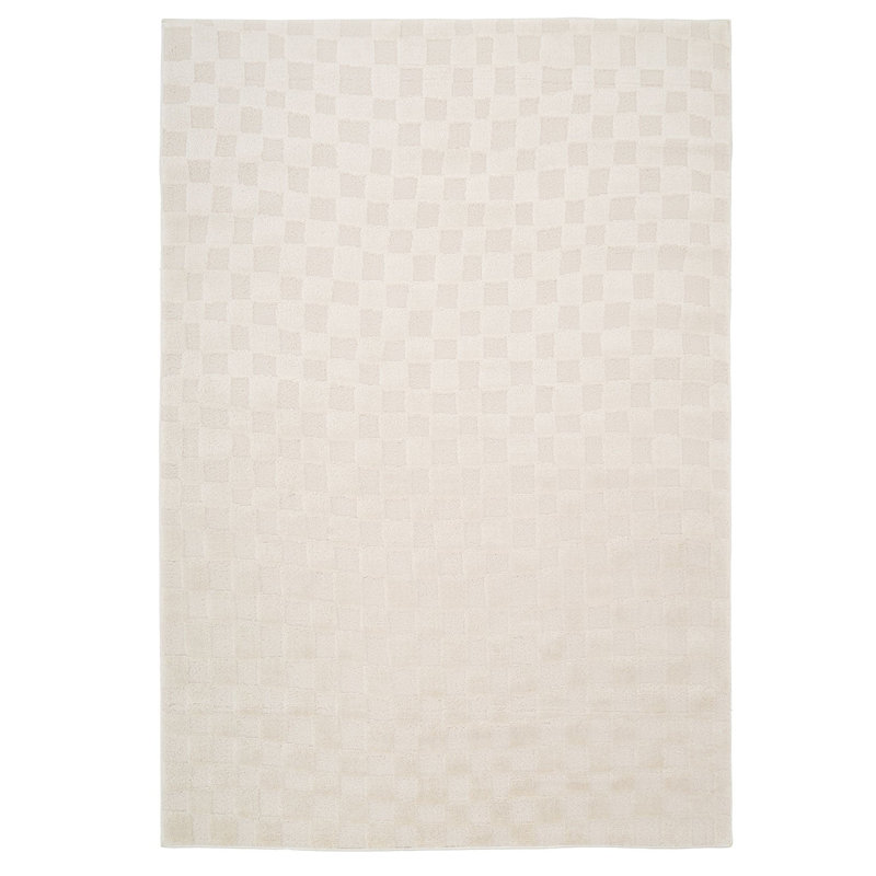 Tannille Chequered Hand Tufted Area Rug, 280cm x 380cm