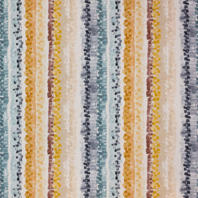Tissu 100% coton rayé Brushstroke