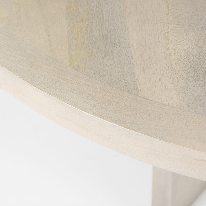 Table de salle à manger Reyer Liesl, Beige