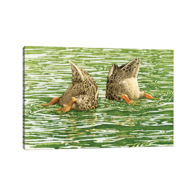 Bottoms Up by Tracy Lizotte - Painting on Canvas, 66.04cm H x 101.6cm W x 1.91cm D, Wrapped Canvas