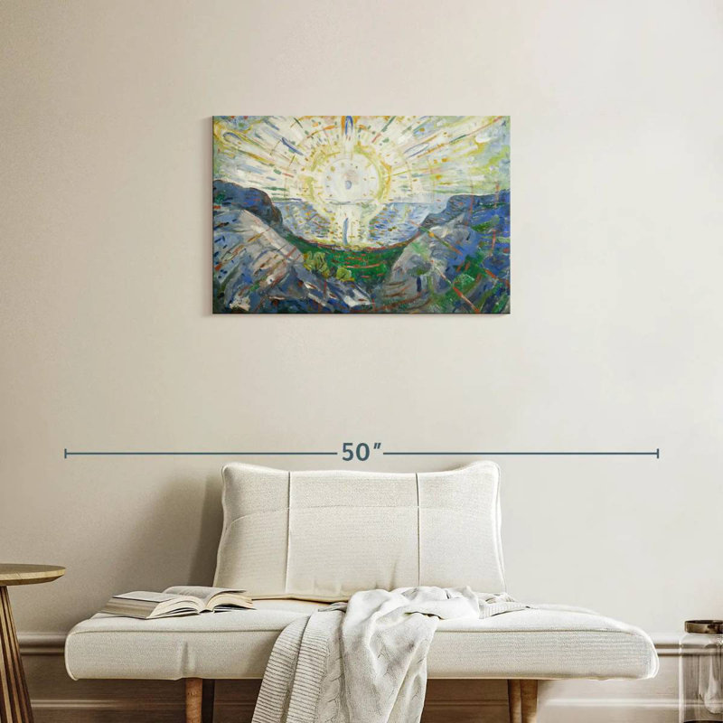 Avery le soleil 1912, H 20 po x l 30 po