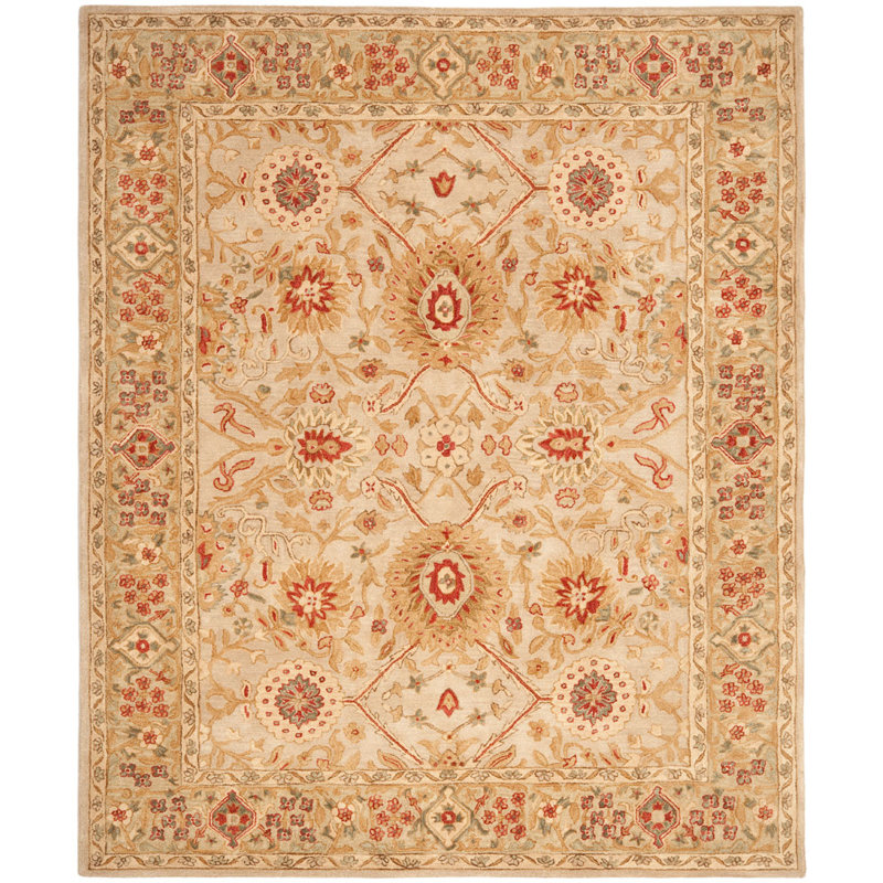Tingley Hand Tufted Wool Oriental Rug, Rectangle 3' x 5'