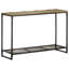 Olive 110cm Solid Wood Top Console Table-912864136