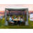 6x6FT Camping Gazebo Screen Tent,  Sided Pop-up Canopy Shelter with Mesh Windows-105122757