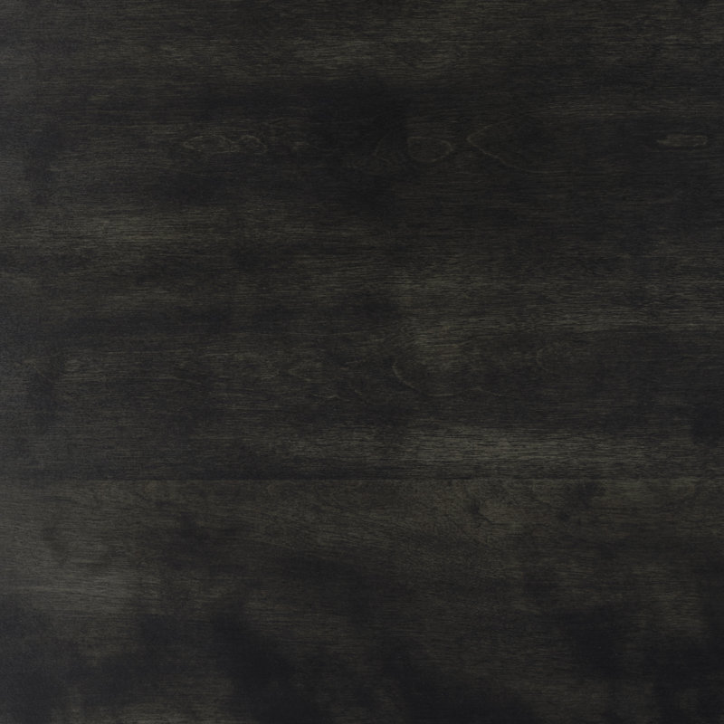 Gumesindo Solid Wood Top Drafting Table, 36" H x 36" W x 24" D, Distressed Black