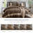 Boulder Striped Microsuede Plush Comforter Set in Farmhouse Style-102217715-102217720