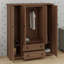 Armoire penderie 4 portes avec 2 tiroirs-48575865