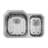 Undermount Double Bowl Stainless Steel Kitchen Sink