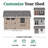 Colonial Pinehurst Outdoor Wood Storage Shed-430311780-430311800