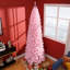 Sapin de Noël artificiel de 8 pi de hauteur avec 868 pointes de branches réalistes