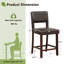 Tabouret de comptoir 24,5 po