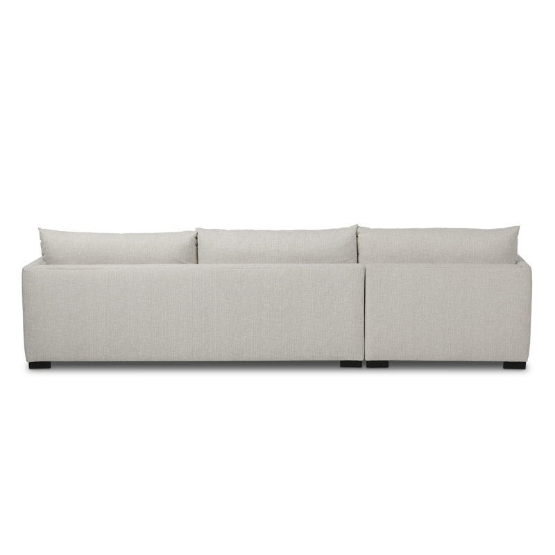Wickham Chaise Sectional, 35" H x 126.5" W x 61" D, Left Arm Facing