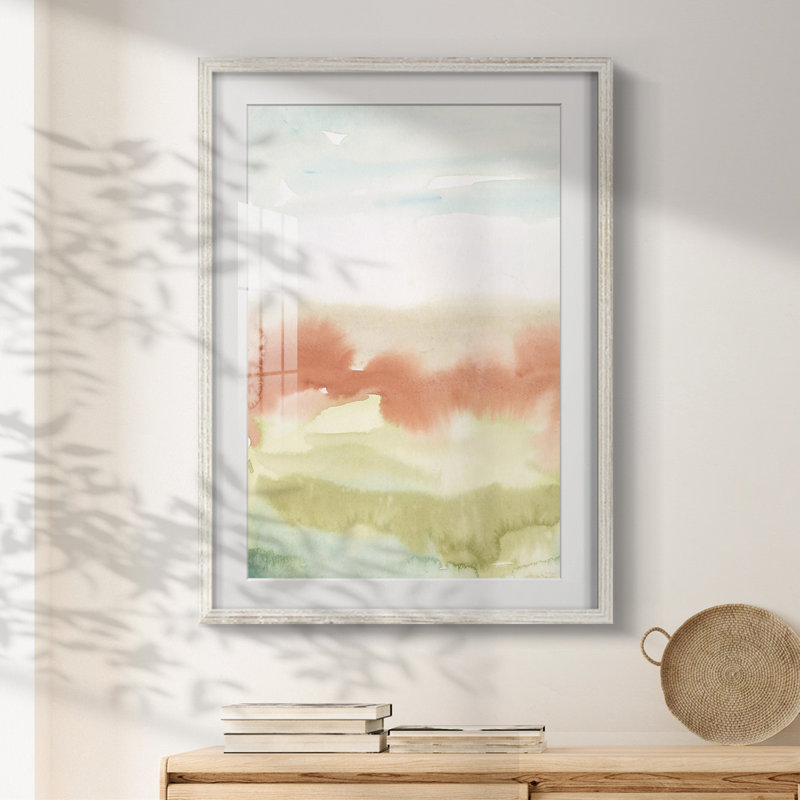 Blushing Sunrise I -Framed Print