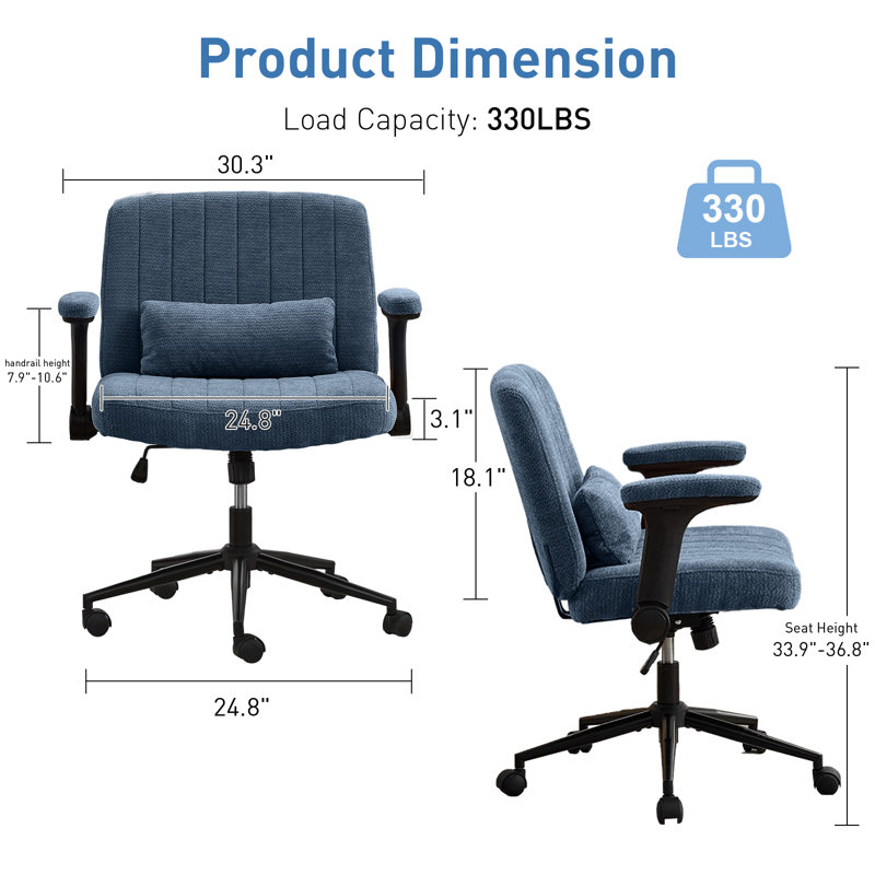 Criss Cross Chair, Blue
