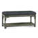 Summer Retreat Wicker Shelf Storage Bench