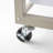 Étagère de rangement mobile avec 12 supports pivotants Brookside Design MRWH